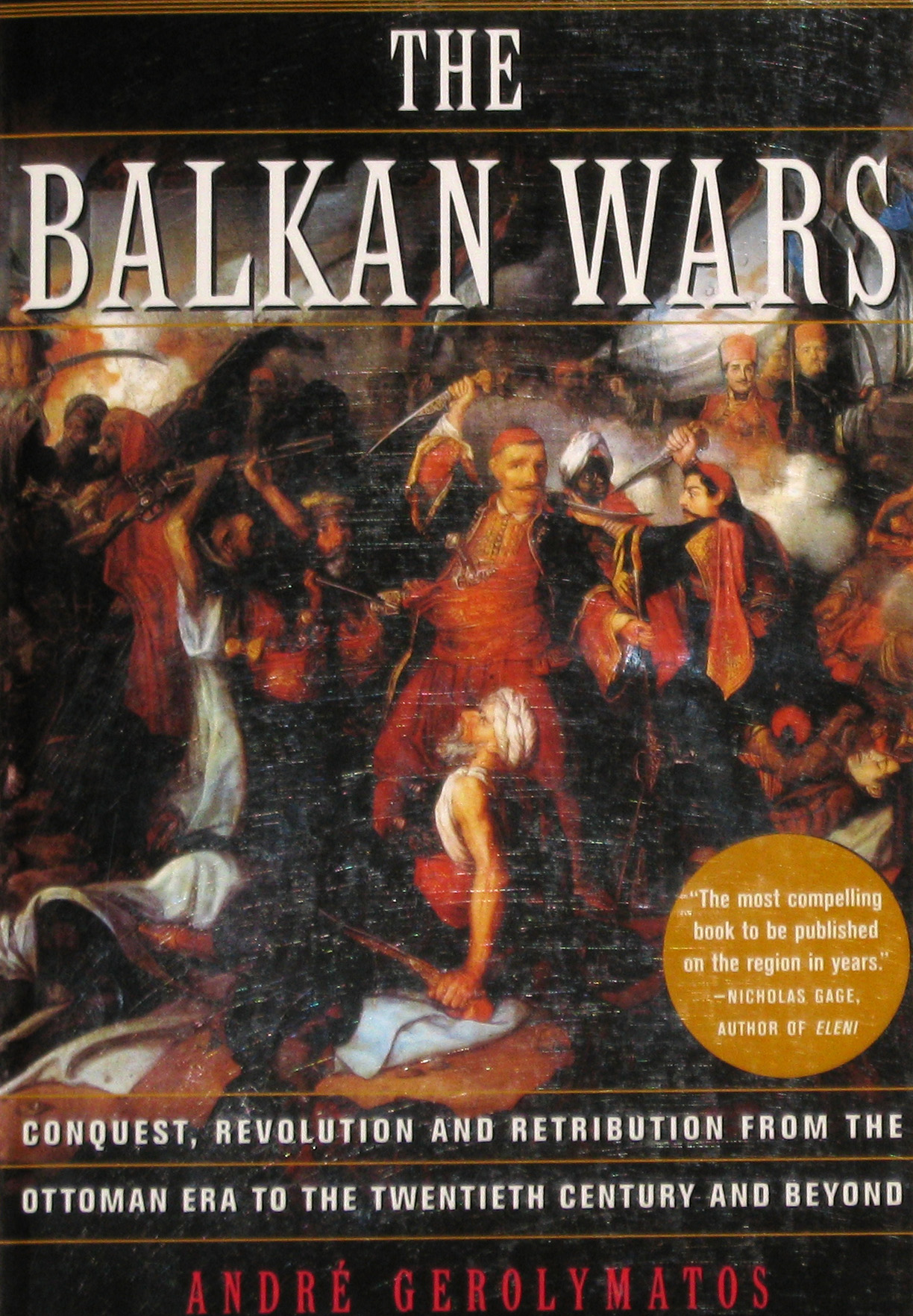  The Balkan Wars book cover                              