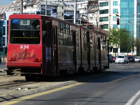 Sofia no 7 tram domaine-boyar